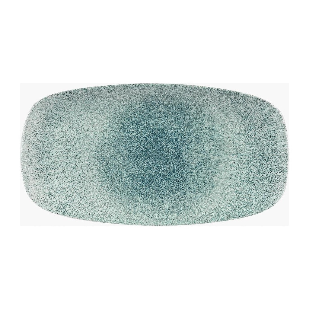 Churchill Raku Jade Green Chefs Ovaal Bord 35.2 x 18.7cm (6 stuks)