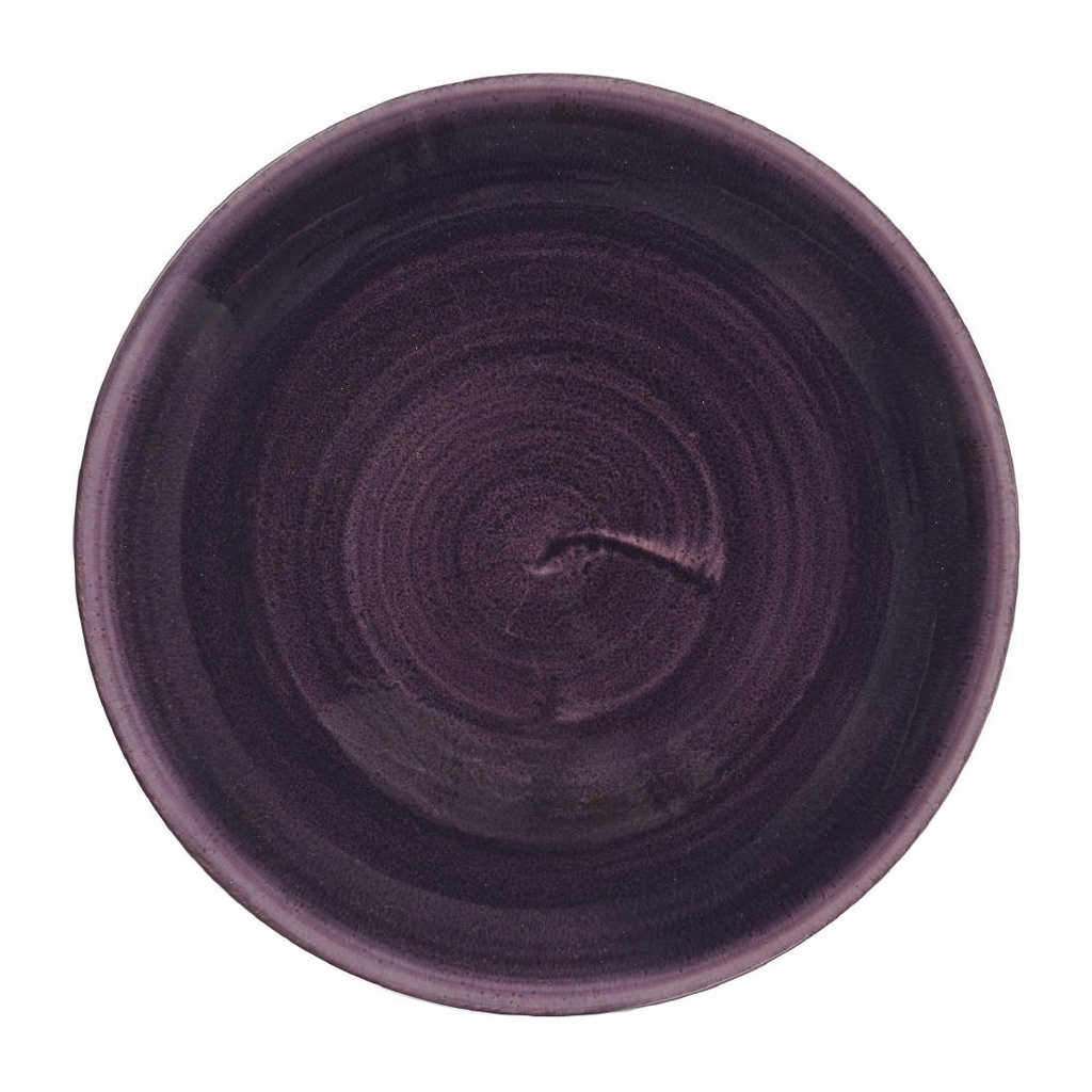 Churchill Stonecast Patina Cobalt Deep Purple Evolve Coupe Bord 22cm (pak van 12)