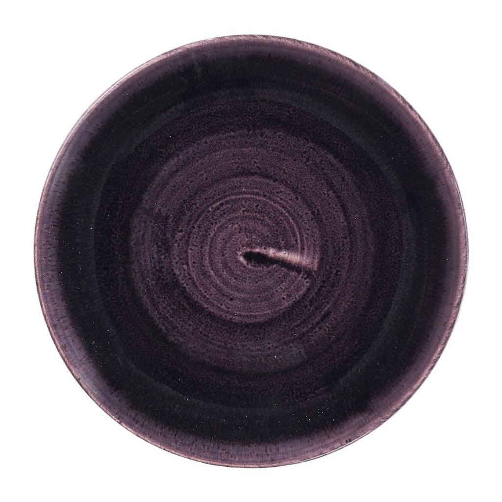 Churchill Stonecast Patina Cobalt Deep Purple Evolve Coupe Bord 16.5cm (12 stuks)