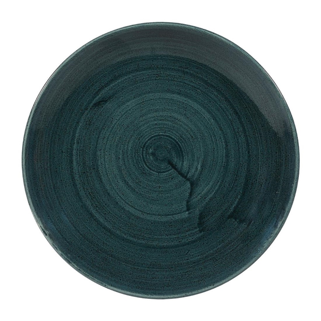 Churchill Stonecast Patina Rustic Teal Evolve Coupe Bord 22cm (12 stuks)