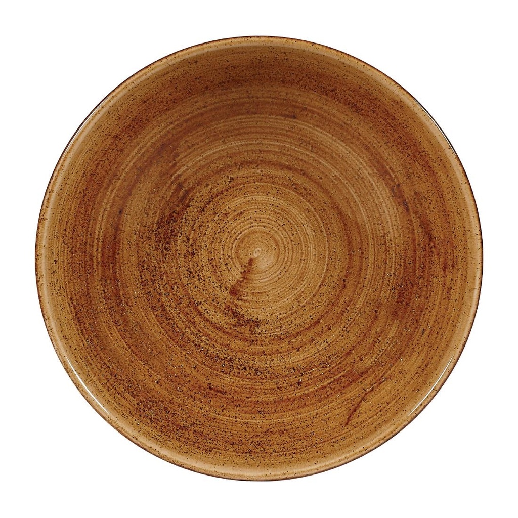 Churchill Stonecast Patina Vintage Copper Evolve Coupe Kom 18.4cm (12 stuks)