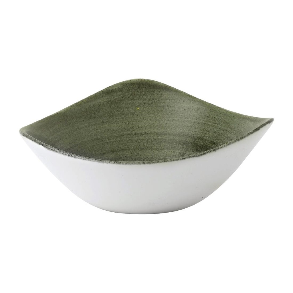 Churchill Stonecast Patina Burnished Green Lotus Kom 17.8cm (pak van 12)