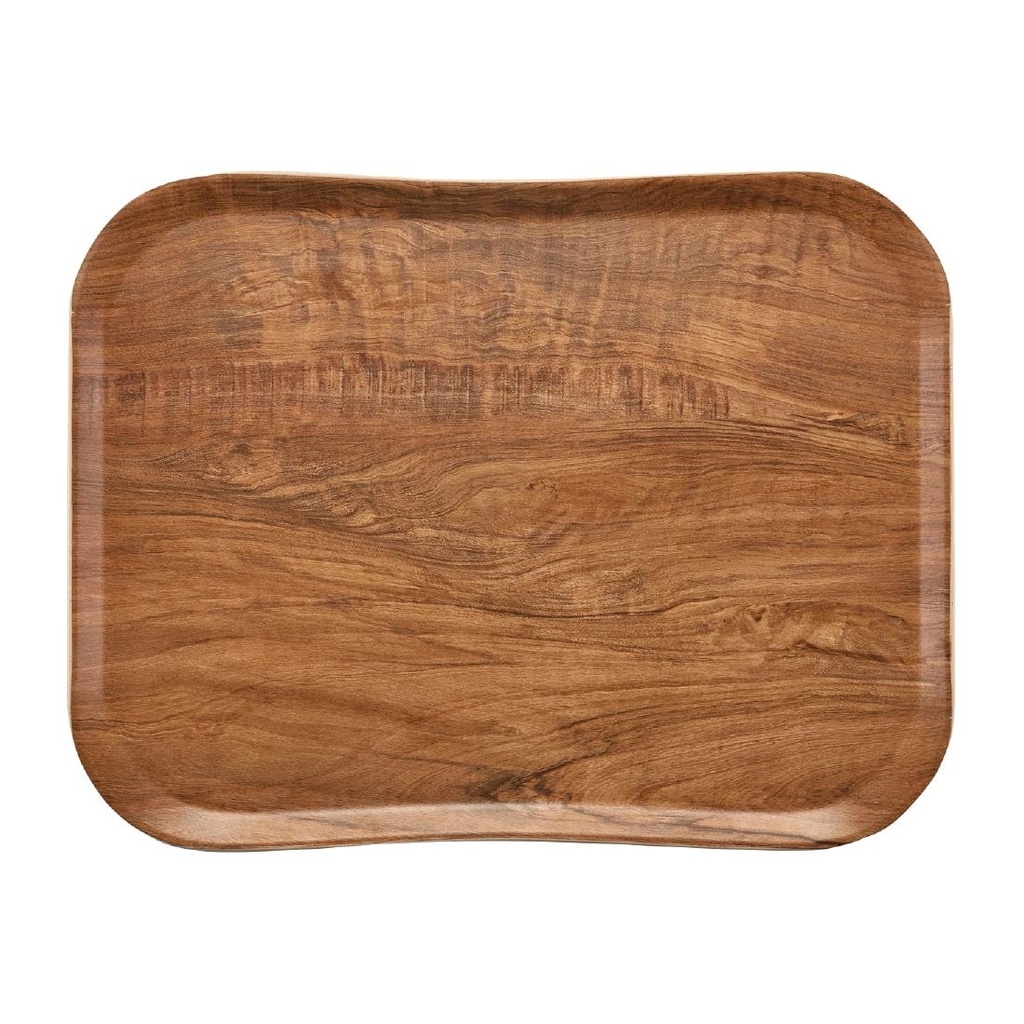 Cambro Versa dienblad houtdessin olijfhout 360x460mm