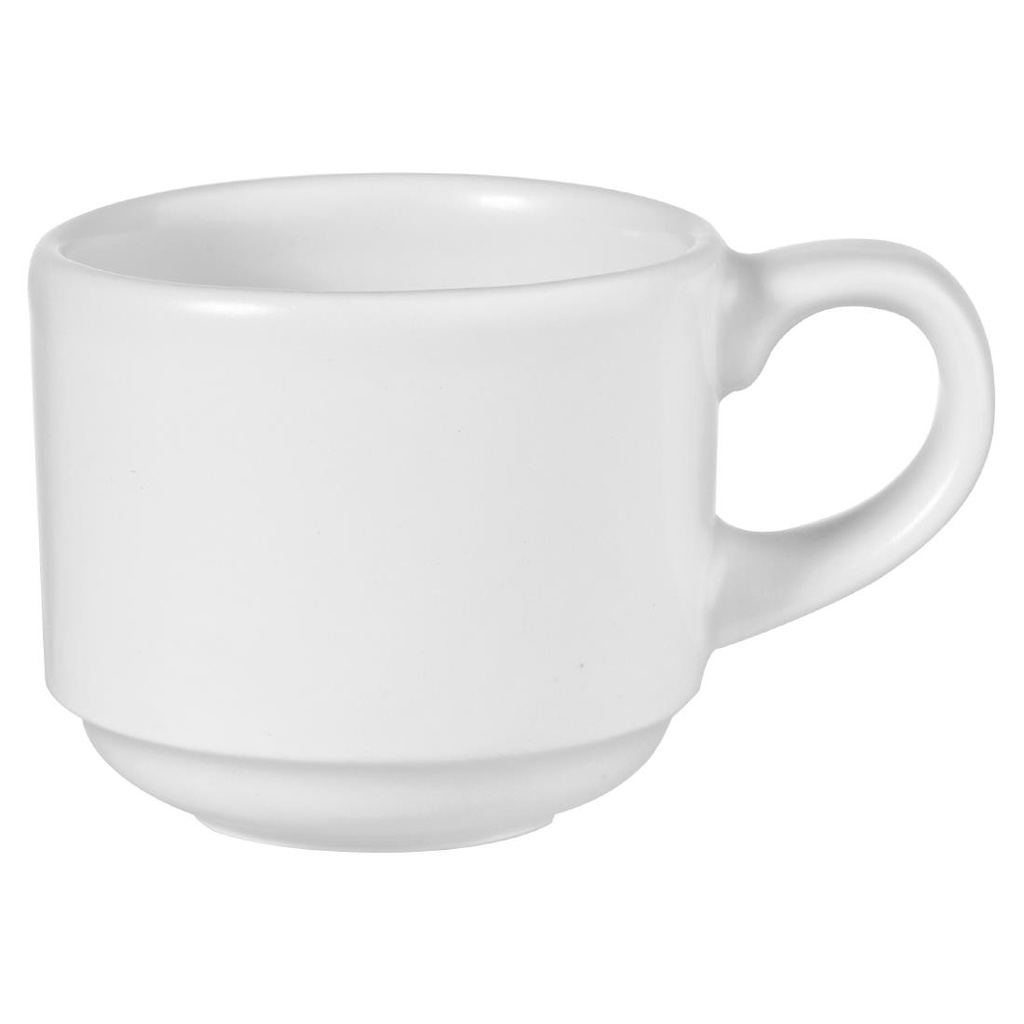 Churchill White Stapelbaar Kopje 85ml (12 stuks)