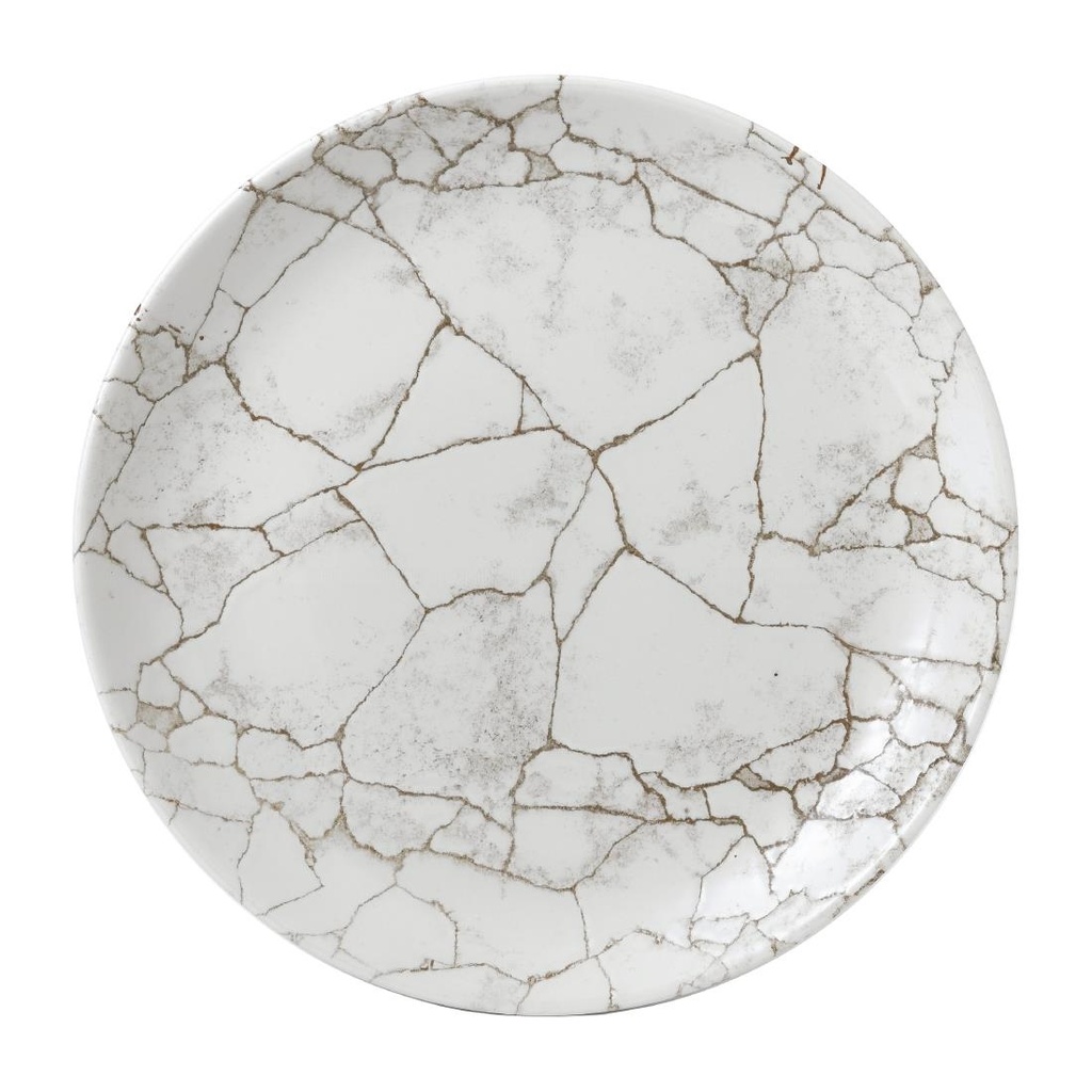 Churchill Studio Prints Kintsugi Agaat Grey Borden 260mm (Pak Van 12)