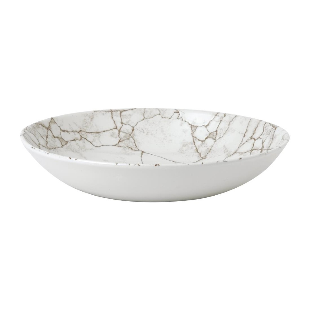 Churchill Studio Prints Kintsugi Agaat Grey Schalen 248mm (Pak Van 12)