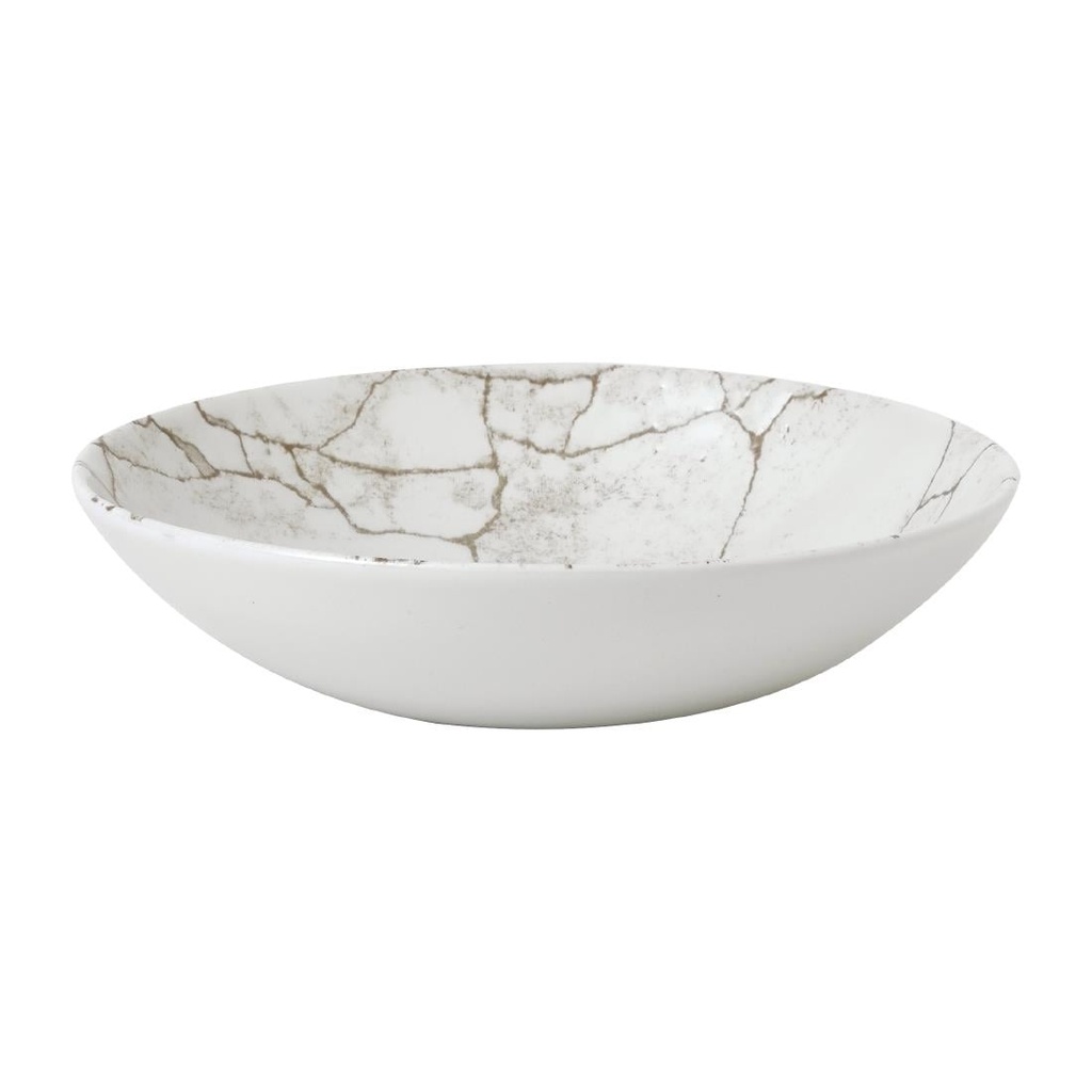 Churchill Studio Prints Kintsugi Agaat Grey Schalen 182mm (12 stuks)