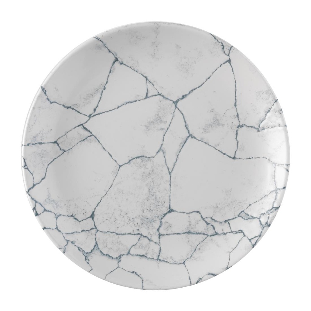 Churchill Studio Prints Kintsugi Pearl Grey Evolve Coupe Bord 22cm (Pak van 12)
