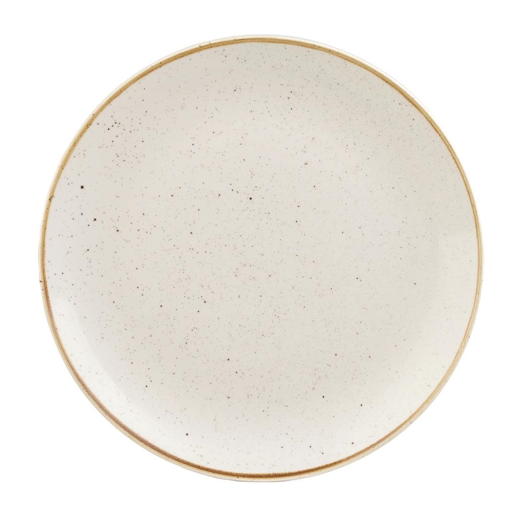 Churchill Stonecast Barley White Coupe Bord 28.8cm (pak van 12)