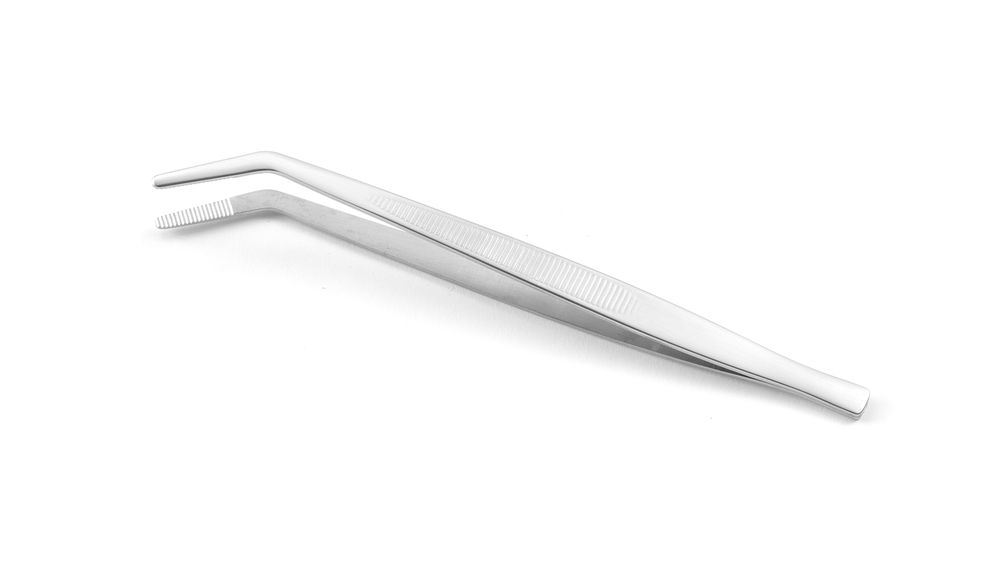 HENDI Pincet, gebogen 680070