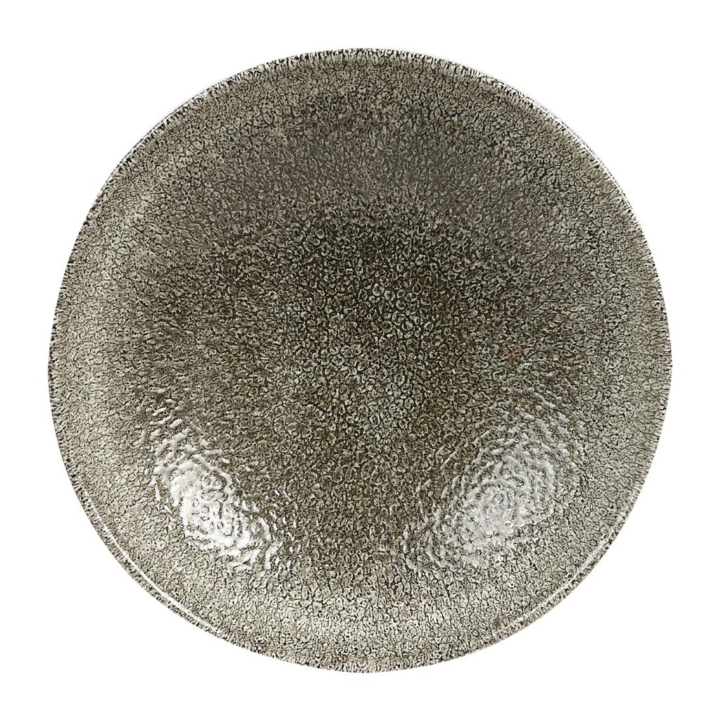 Churchill Raku Quartz Black Evolve Coupe Bord 16.5cm (12 stuks)