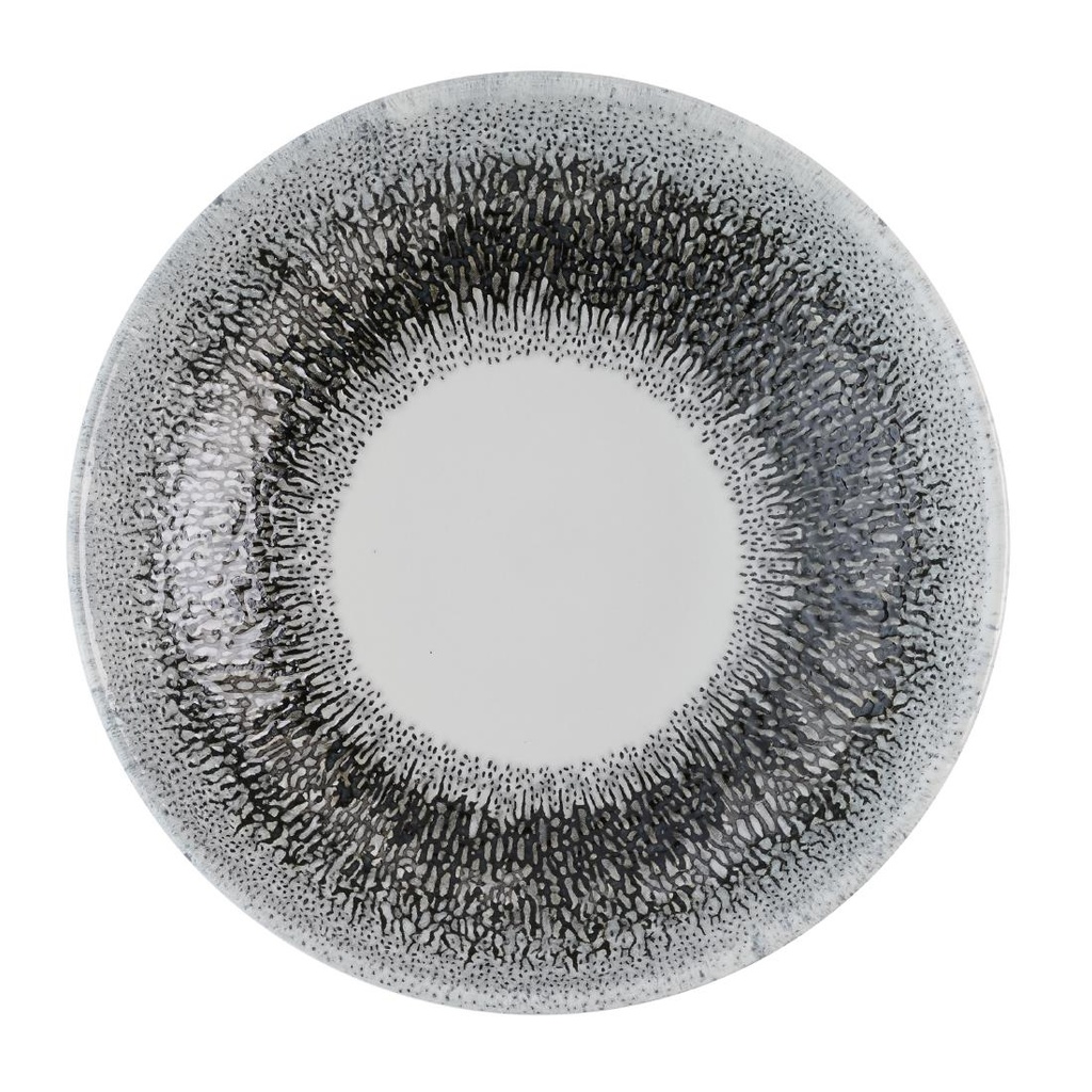 Churchill Studio Prints Fusion Black Evolve Coupe Kom 18.4cm (12 stuks)