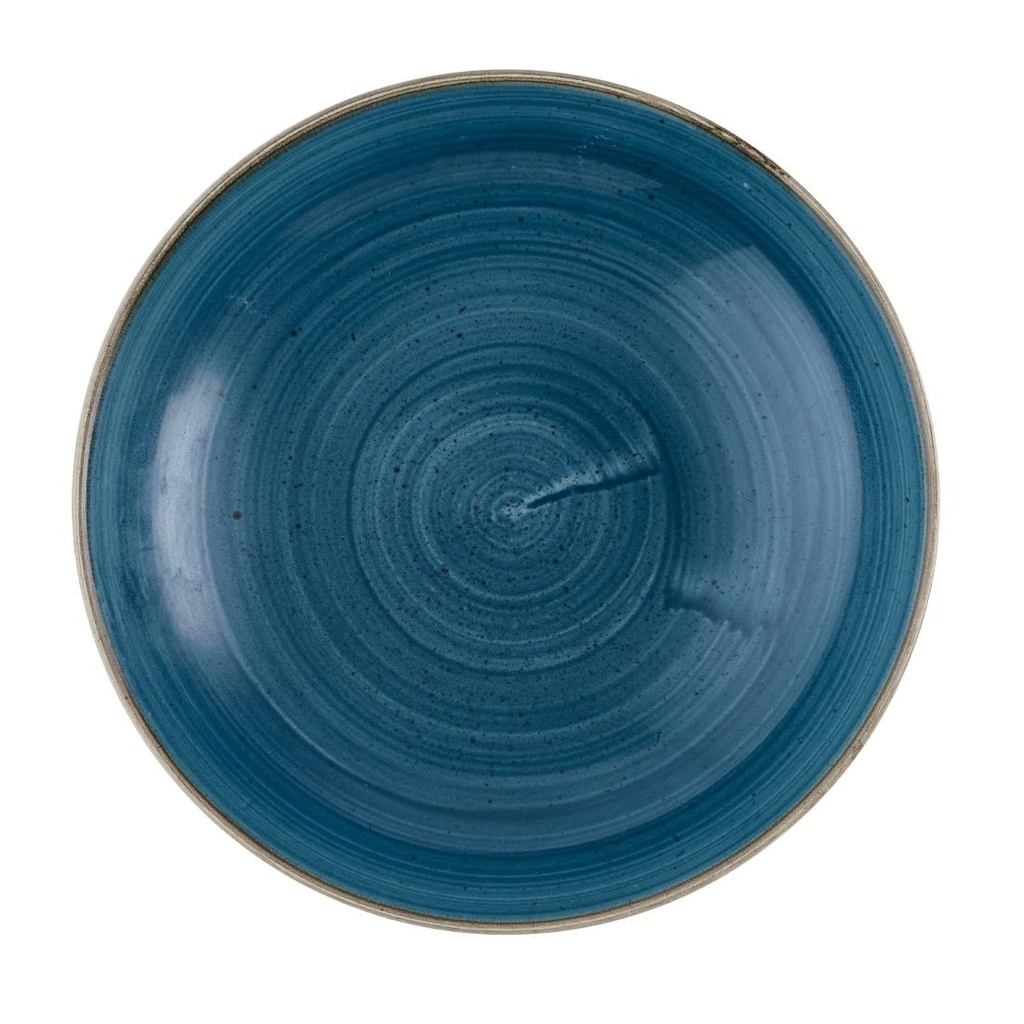 Churchill Stonecast Java Blue Evolve Coupe Kom 24.8cm (12 stuks)