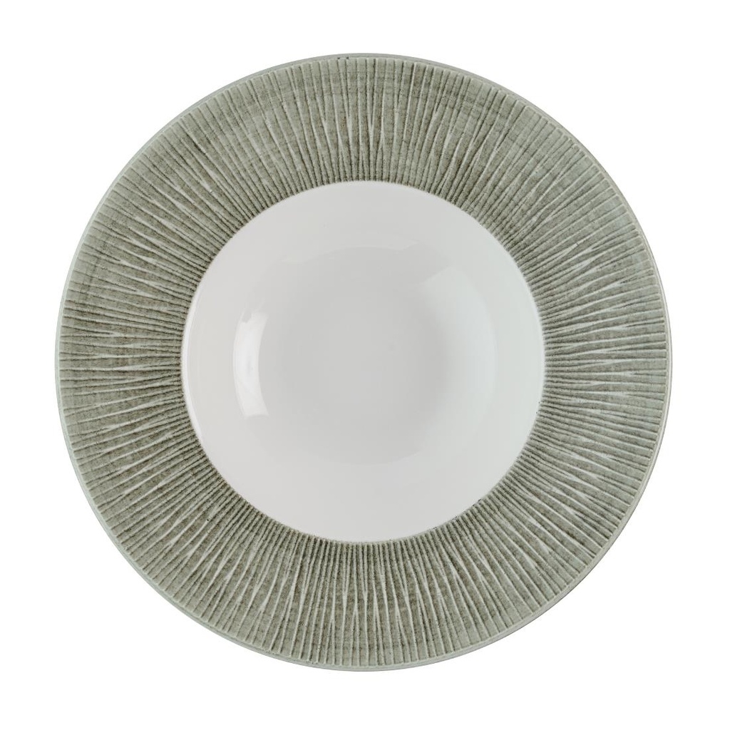 Churchill Bamboo Ceramic Spinwash Alpine Bord 27.6cm (12 stuks)