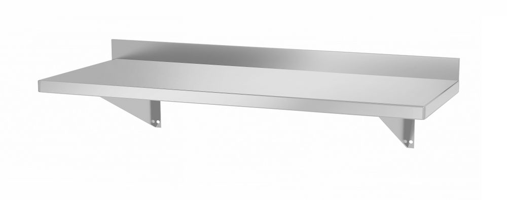 HENDI Wandplank, met 2 beugels 816486