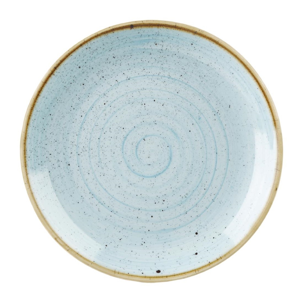 Churchill Stonecast Duck Egg Evolve Coupe Bord 22.9cm (pak van 12)