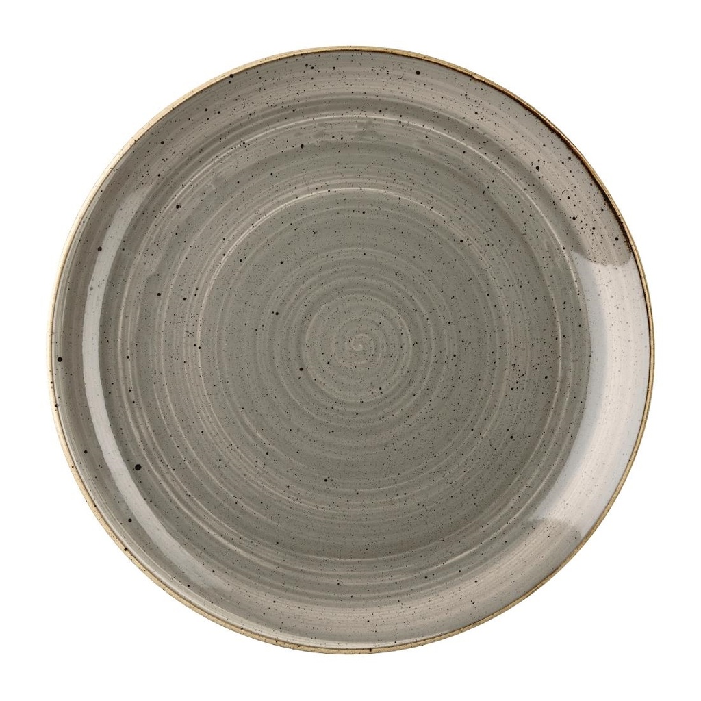 Churchill Stonecast Grey Evolve Coupe Bord 27cm (pak van 12)