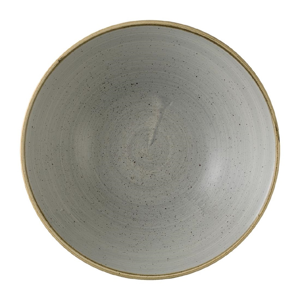 Churchill Stonecast Grey Cappuccino Evolve Diepe Coupe Kom 19.1cm (pak van 6)