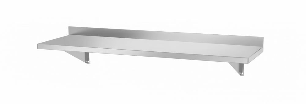 HENDI Wandplank, met 2 beugels 816493