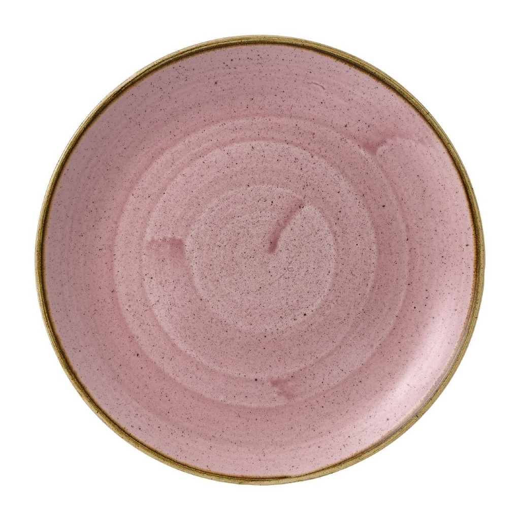 Churchill Stonecast Petal Pink Evolve Coupe Bord 27cm (pak van 12)
