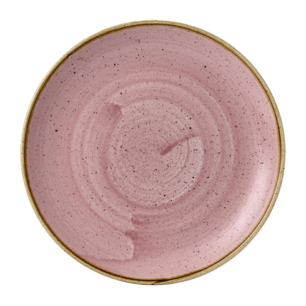 Churchill Stonecast Petal Pink Evolve Coupe Bord 22.9cm (pak van 12)
