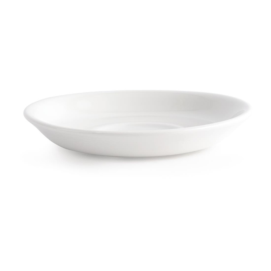 Churchill White espresso schotel 11.4 cm pak van 24