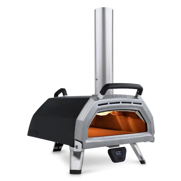 Ooni Pizzaoven Karu 16, hout of houtskool gestookt