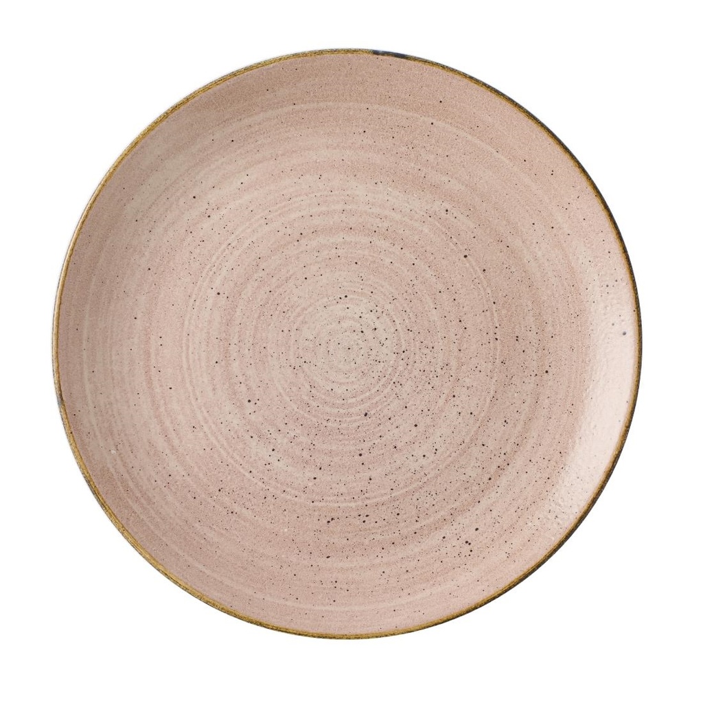 Churchill Stonecast Raw Terracotta Evolve Coupe Borden 260mm (Pak Van 12)