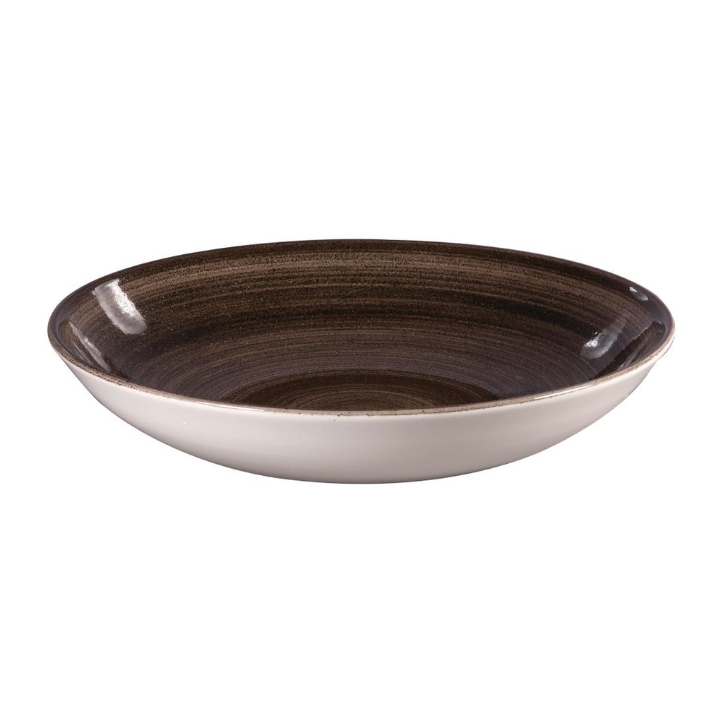 Churchill Stonecast Patina Black Coupe Schalen 248mm (Pak Van 12)