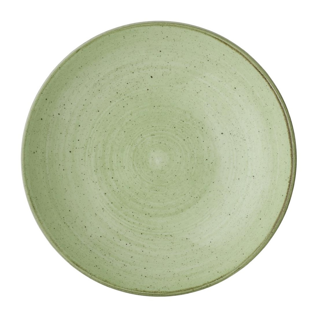 Churchill Stonecast Sage Green Coupe Kom 182mm (12 stuks)