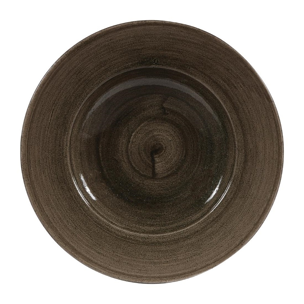 Churchill Stonecast Patina Iron Black Schalen 280mm (Pak Van 12)