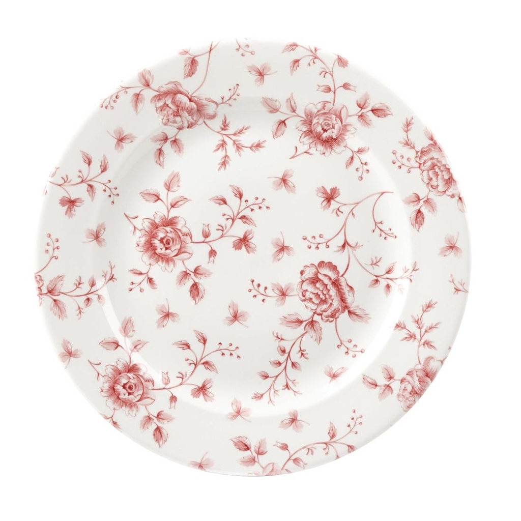 Churchill Rose Chintz Cranberry Borden 276mm (Pak Van 6)