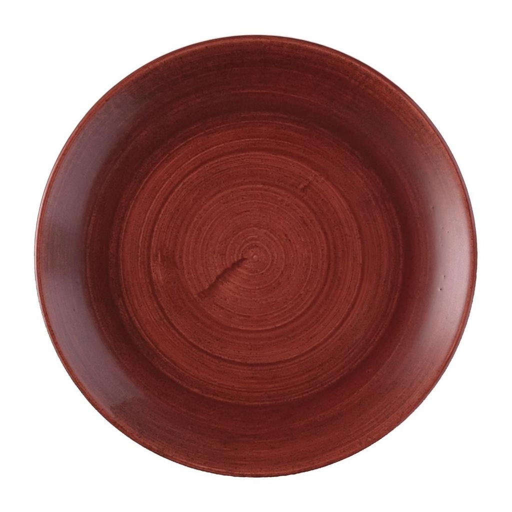 Churchill Stonecast Patina Red Rust Evolve Coupe Borden 219mm (12 stuks)