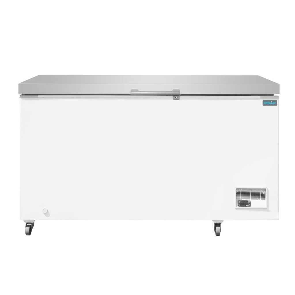 Polar G-Serie Vrieskist Met Roestvrijstalen Deksel 378Ltr