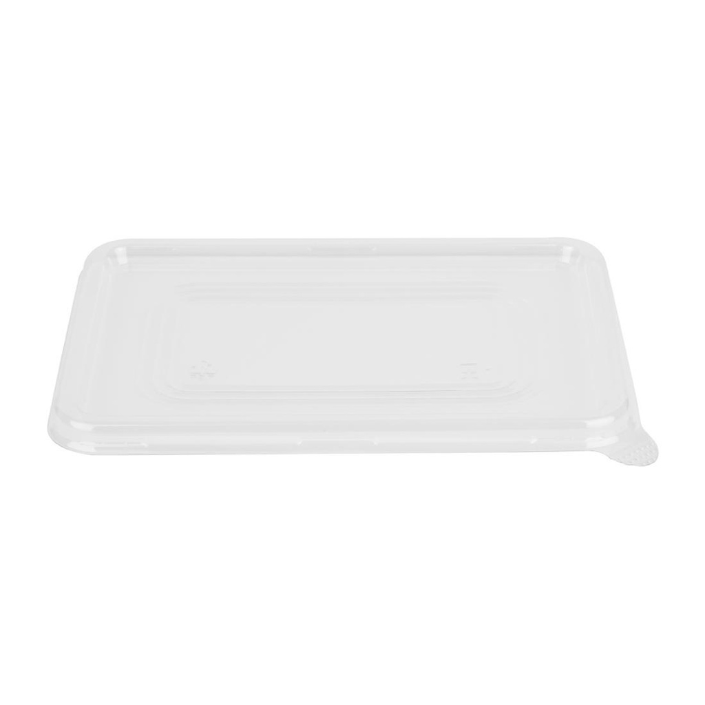 Fiesta Recycleerbare Deksels Voor Bagasse-Containers (100 stuks)