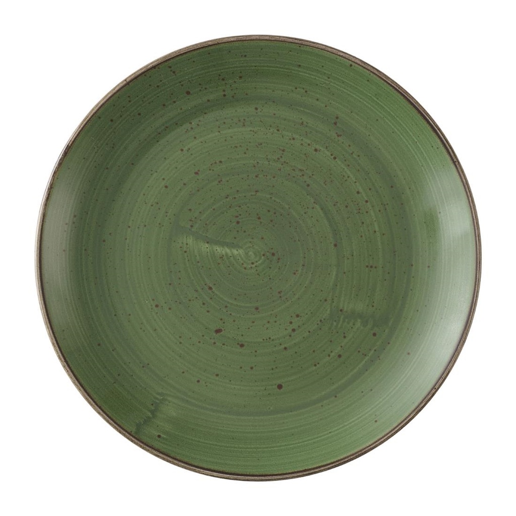 Churchill Stonecast Sage Green Coupe Borden 254mm (12 stuks)