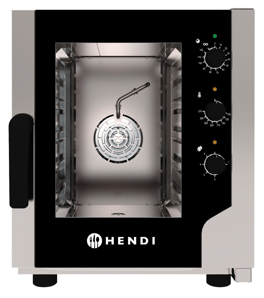 HENDI Hetelucht stoomoven Control 5x GN 2/3 219911