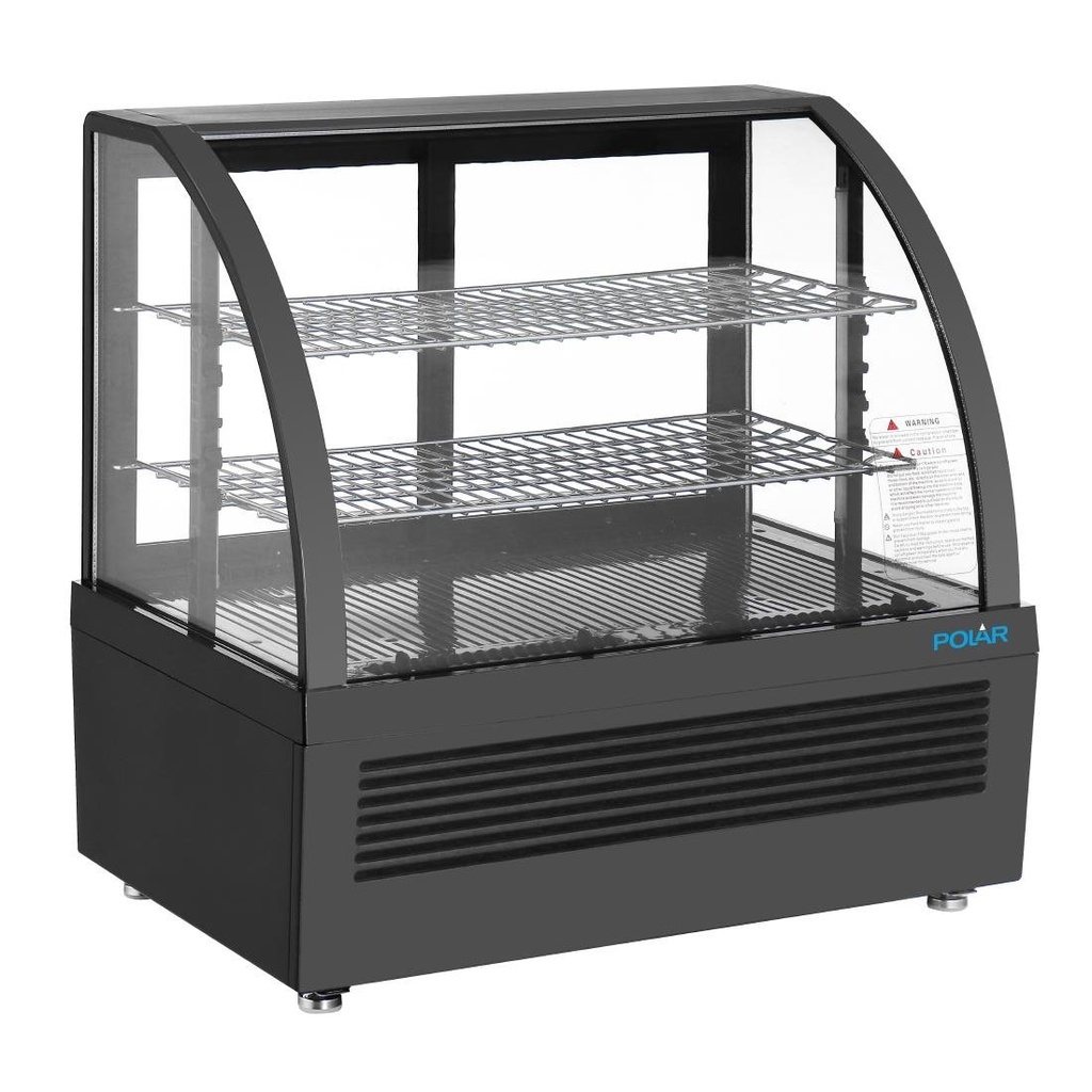 Polar C-Serie Tafelmodel Koelkast Zwart 100Ltr