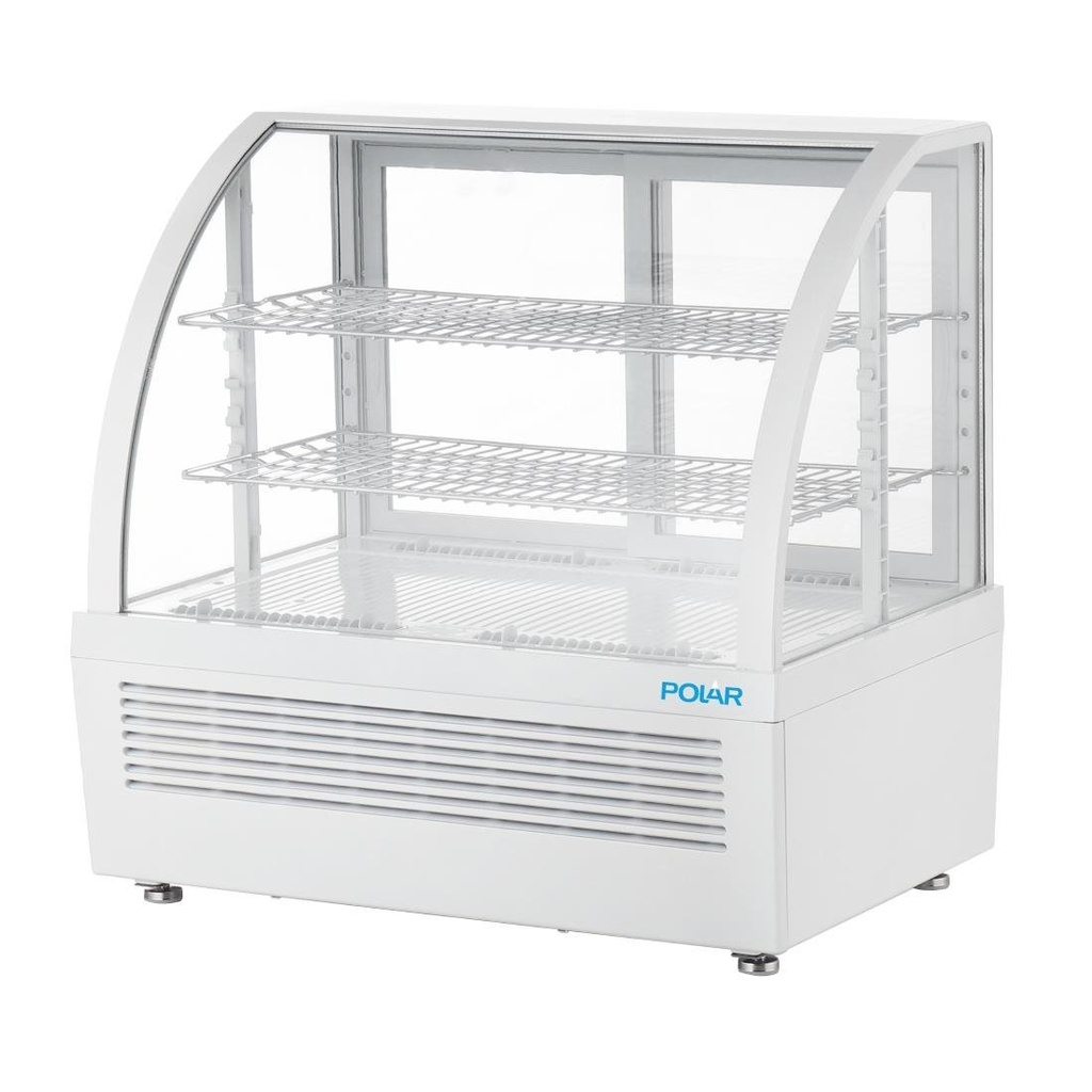 Polar C-Series Countertop Display Koelkast Wit 100Ltr