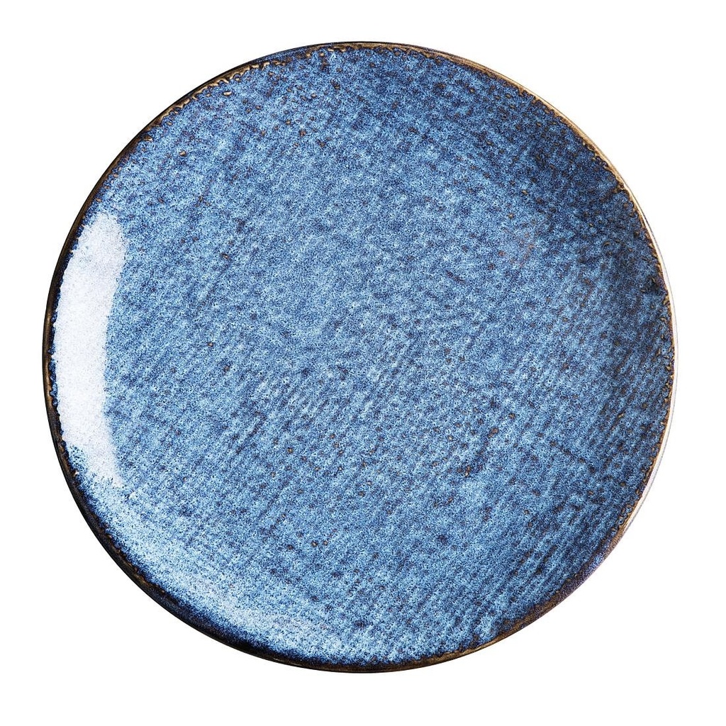 Olympia Denim Blue Coupe Borden 180mm (6 Stuks)