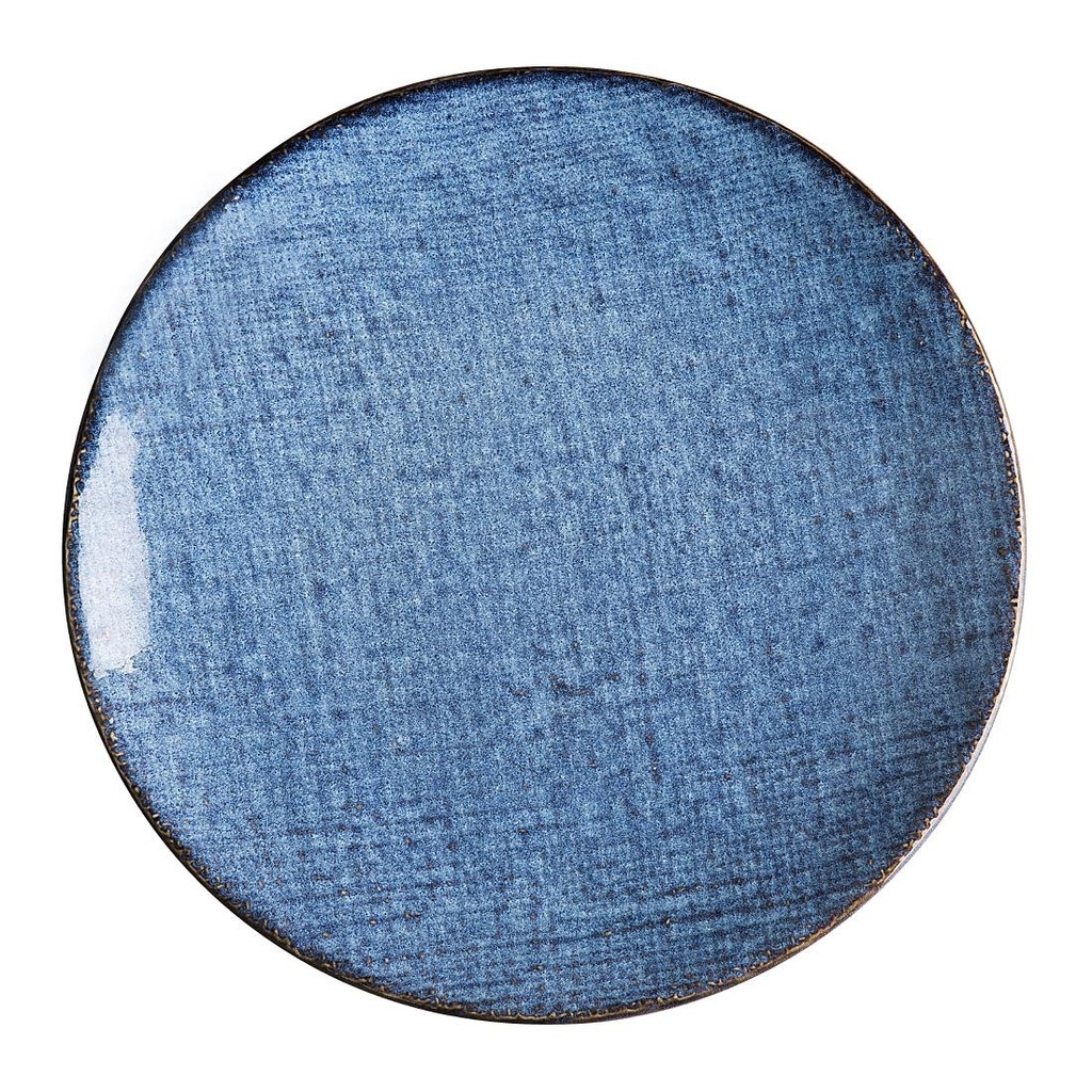 Olympia Denim Blue Coupe Borden 230mm (6 Stuks)