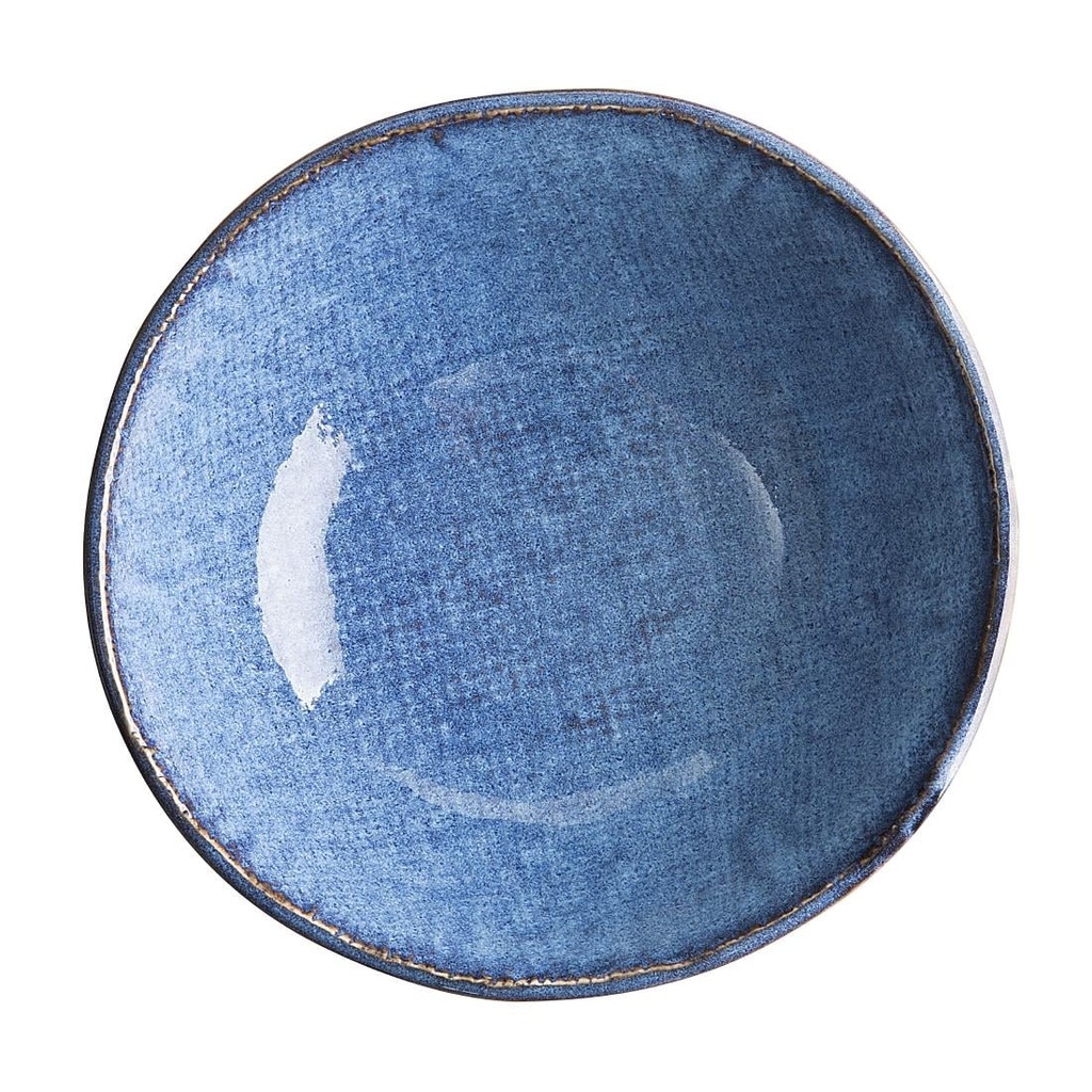 Olympia Denim Blue Coupe Kommen 160mm (6 Stuks)