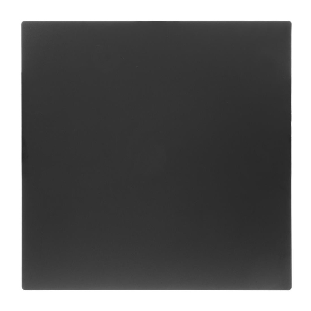 Bolero Mat Zwart Vierkant Buitentafelblad 700mm