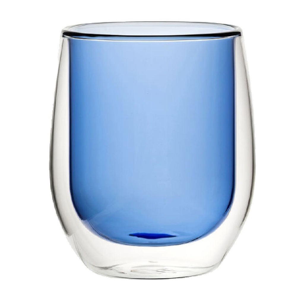 Utopia Dubbelwandig Water - Blauw 9,7 Oz/27Cl (6 stuks)