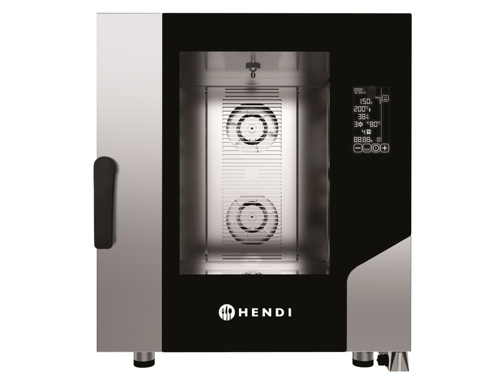 HENDI Hetelucht stoomoven Contact 7x GN 1/1 219959