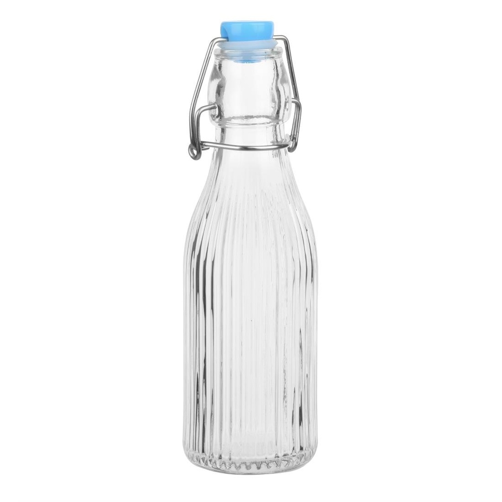 Olympia Geribbelde Waterflessen Met Zwenktop 200ml (6 stuks)