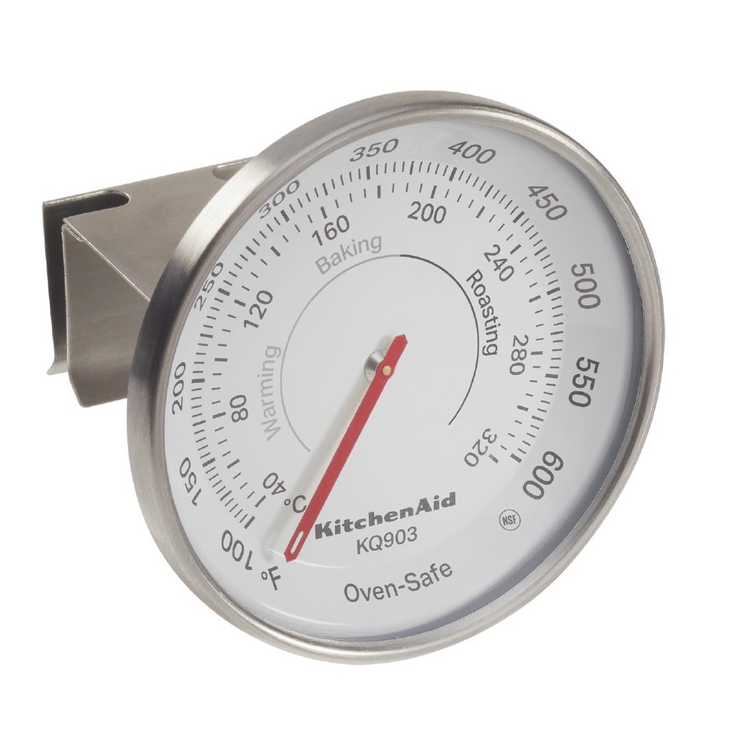 Kitchenaid Wereldwijde Wijzerplaat Oven Thermometer Zwart 7.62Cm