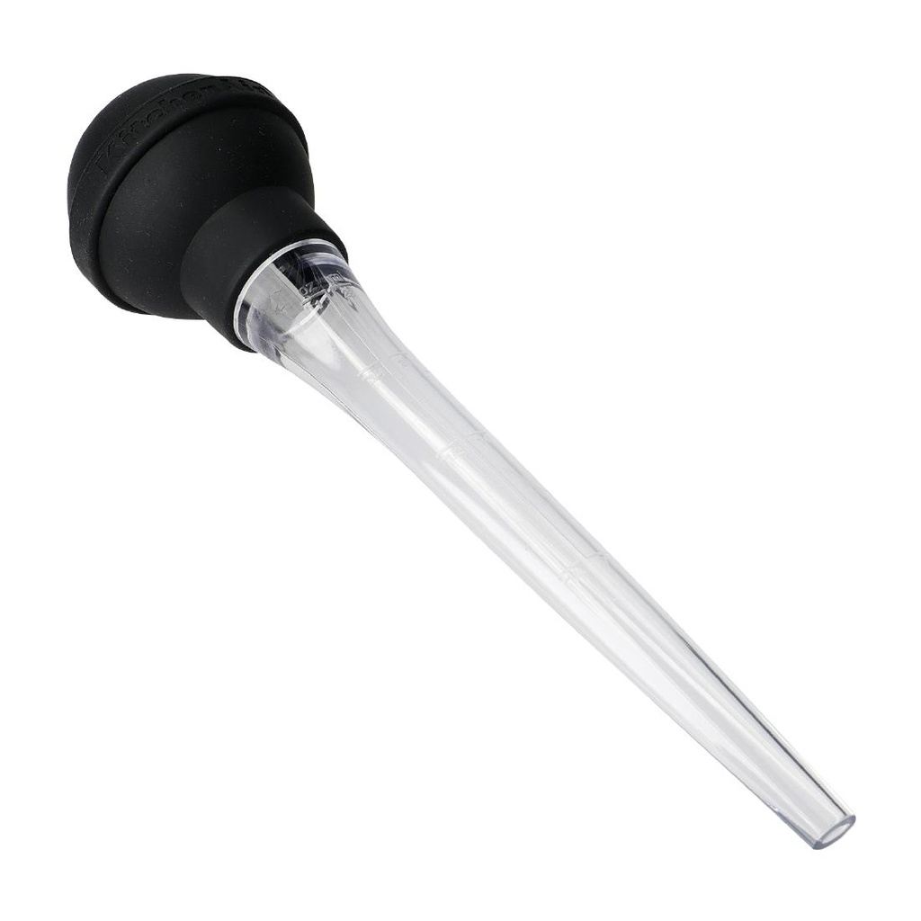 Kitchenaid Silicone Bedruipgieter Zwart 3''