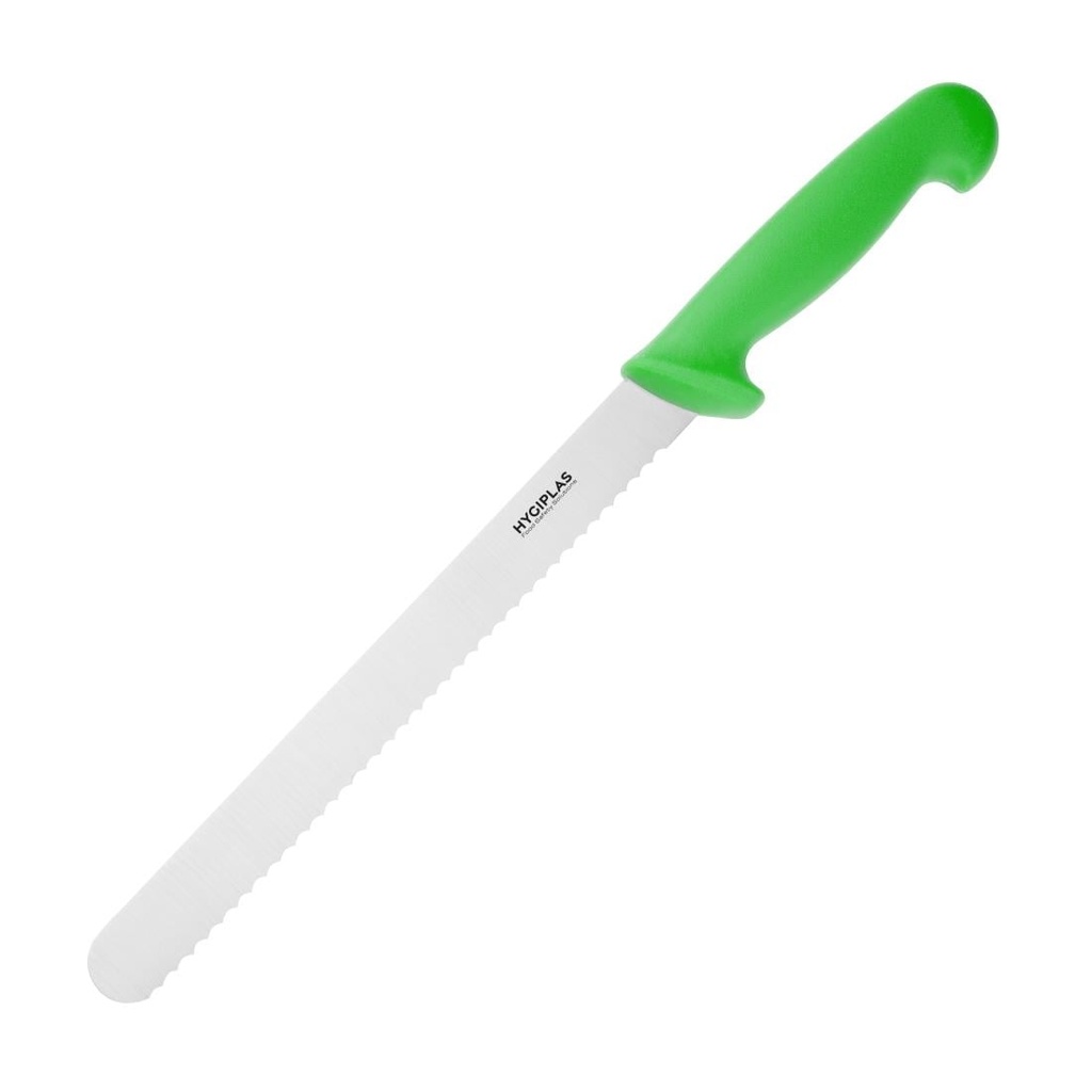 Hygiplas Slicer Gekarteld Groen 24.8cm
