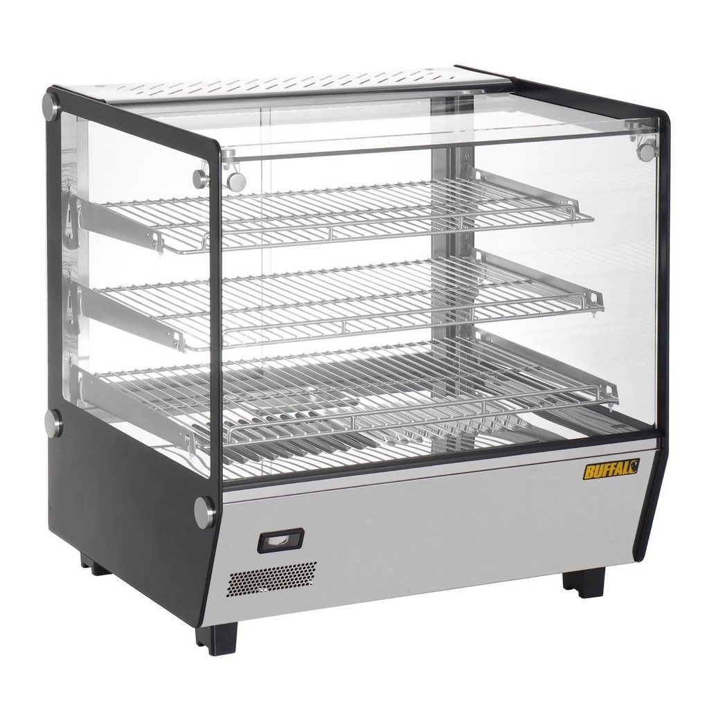 Buffalo Vierkante Aanrecht Geverwarmde Display Merchandiser 120Ltr